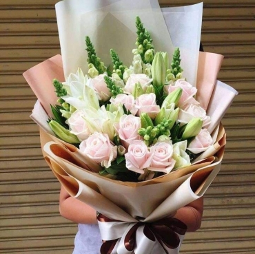 bo hoa hong 8 3 dep nhat danh tang me hay nguoi phu nu ban yeu