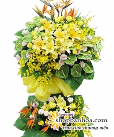 nen tang gio hoa chuc mung khai truong gia re vao luc nao
